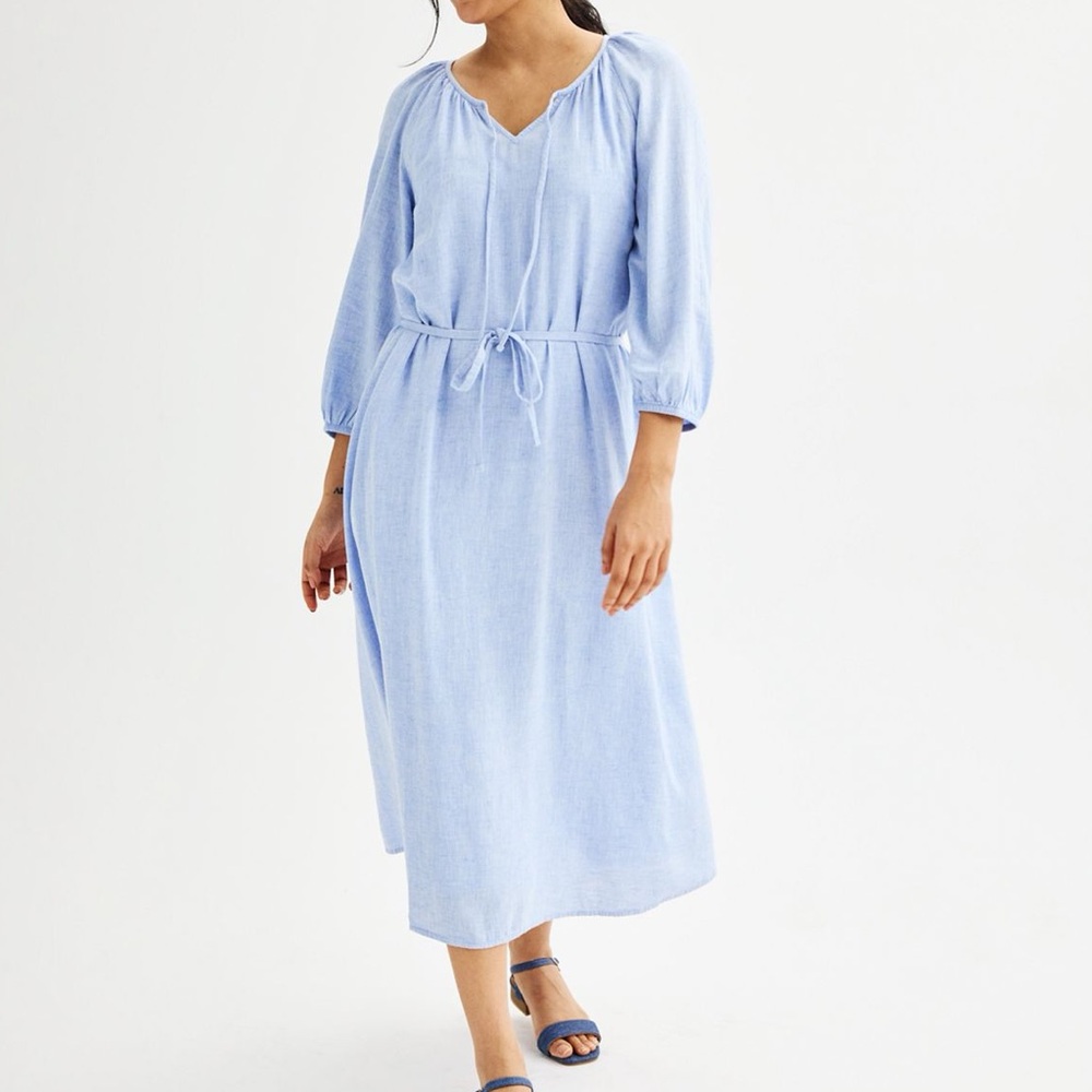 Sonoma Light Blue Maxi Dress